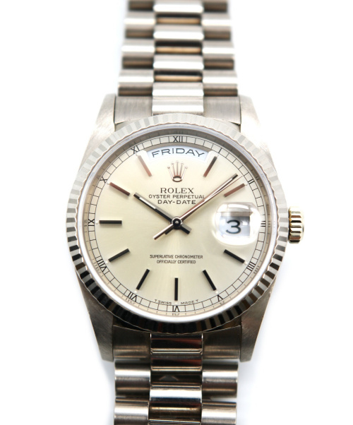 中古・古着通販】ROLEX (ロレックス) デイデイト 18239 シルバー