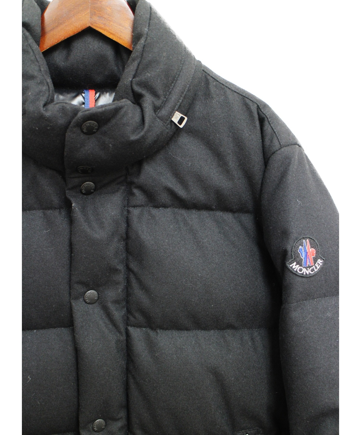 MONCLER (モンクレール) EVEREST/ウールダウンジャケット ブラック サイズ:3