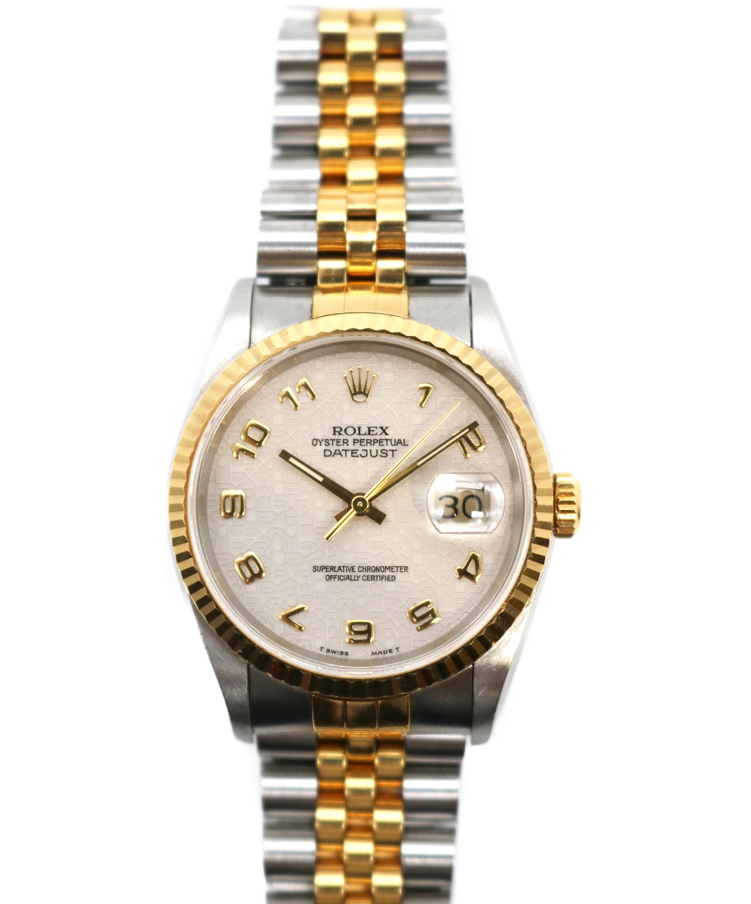 ROLEX (ロレックス) デイトジャスト　16233 サイズ:34mm 16233　コンピューター文字盤　自動巻き腕時計