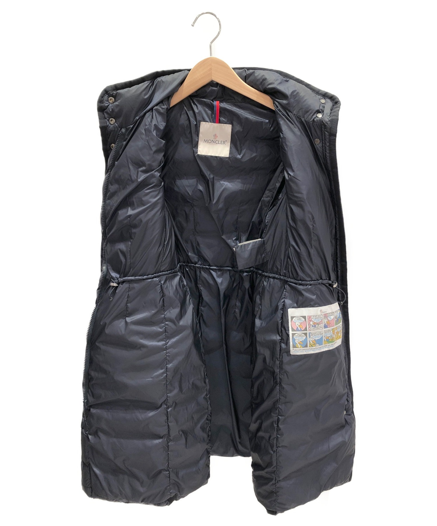 中古・古着通販】MONCLER (モンクレール) ダウンコート ネイビー