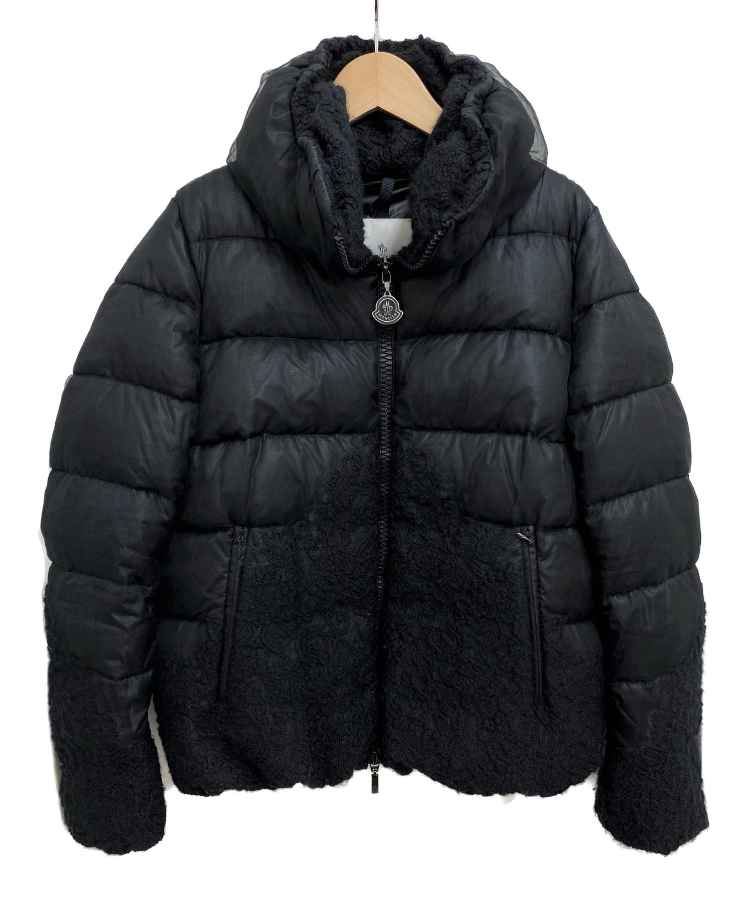 中古・古着通販】MONCLER (モンクレール) PANACHE GIUBBOTTO ブラック ...