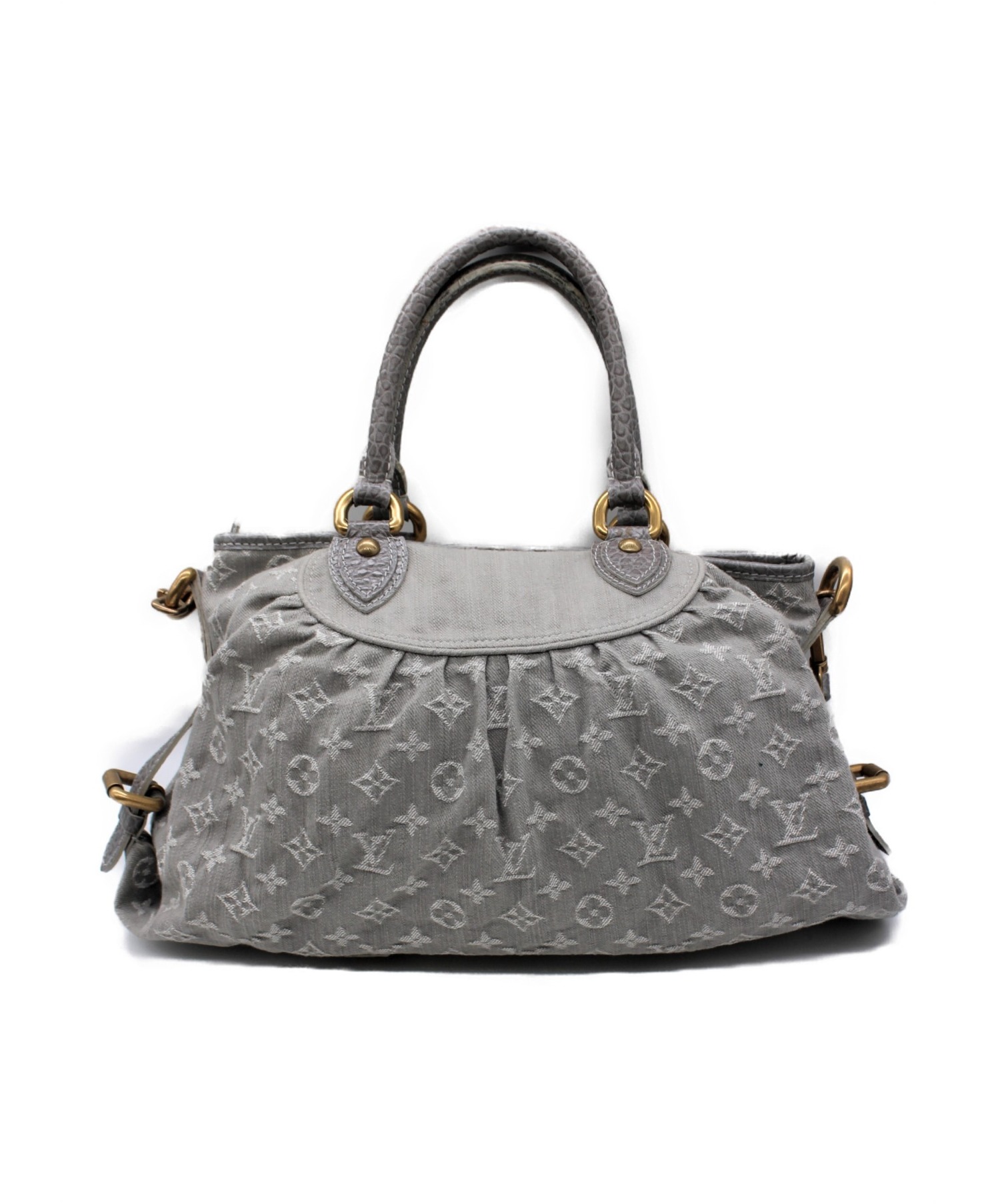 LOUIS VUITTON (ルイ ヴィトン) ネオカヴィMM サイズ:MM モノグラム・デニム M95837 TH1039