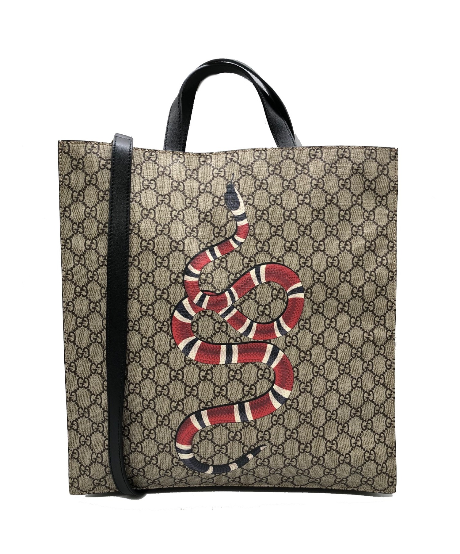 GUCCI (グッチ) GGスプリームスネークショルダーバッグ サイズ:- GGスプリーム 450950 525040