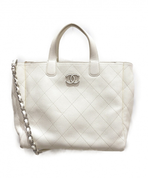 【中古・古着通販】CHANEL (シャネル) 2wayトートバッグ