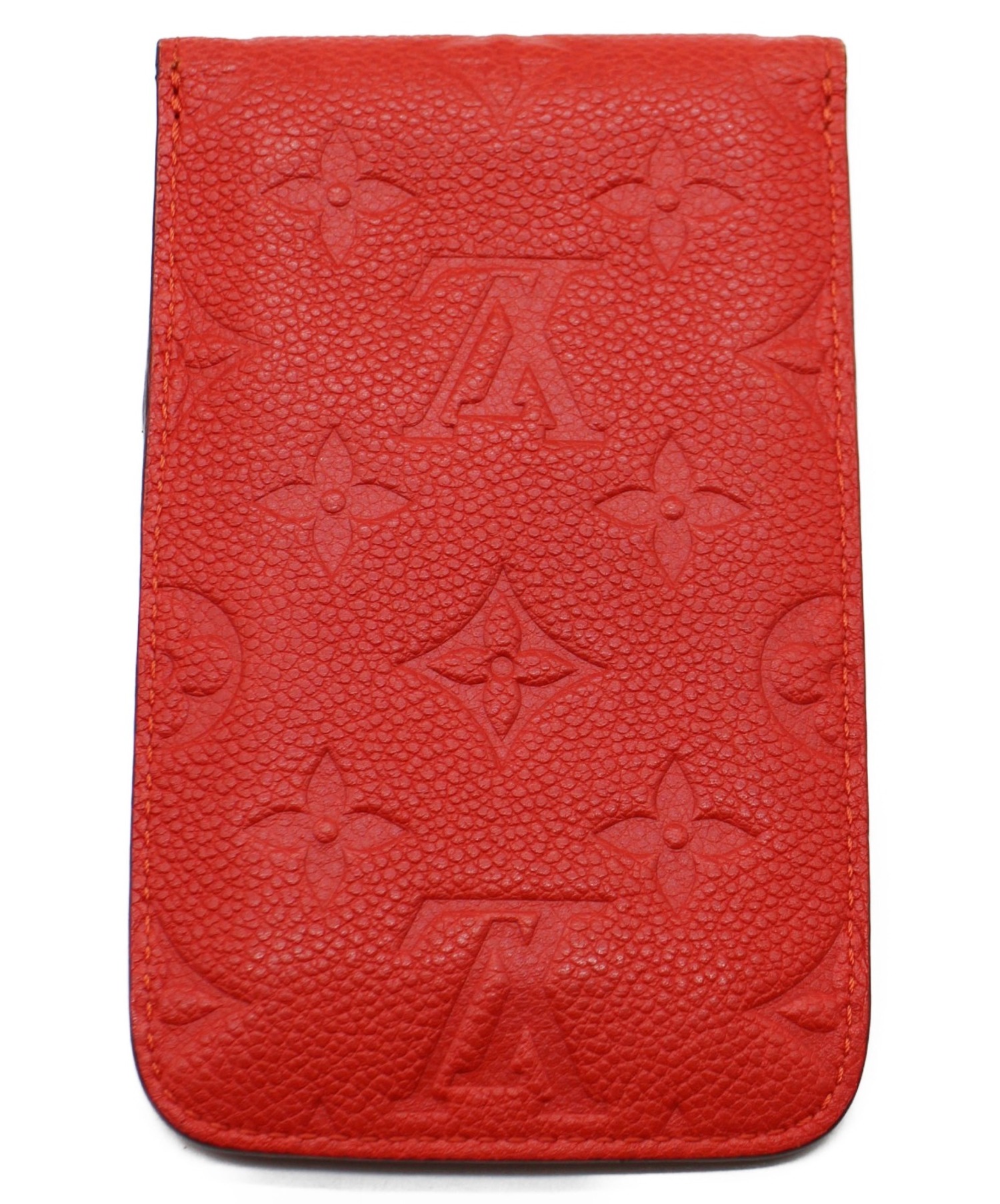 LOUIS VUITTON (ルイヴィトン) スマホケース サイズ:- モノグラムアンプラント M60376 レザー CA1132