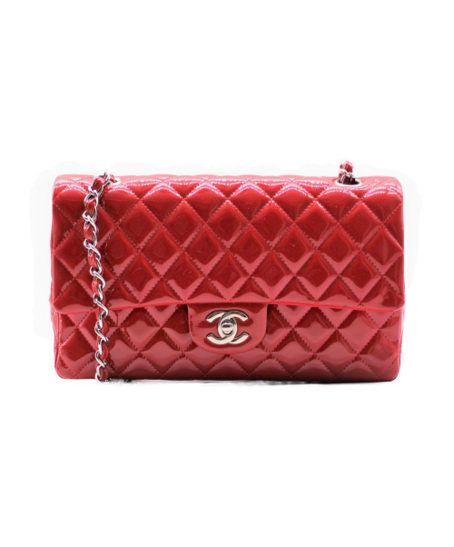 中古・古着通販】CHANEL (シャネル) Wフラップチェーンショルダー