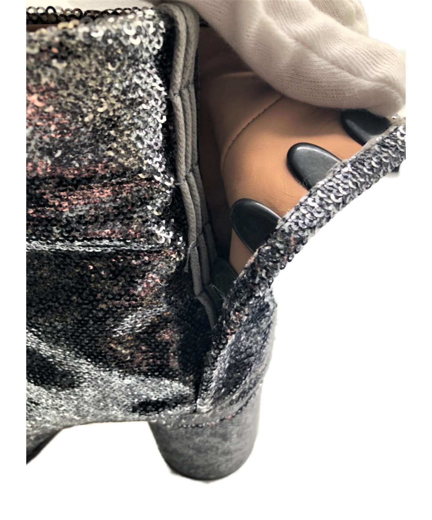 超逸品アルミ製足袋型メタル足袋マルタンマルジェラ風オブジェメタルモールドサイバーパンク
