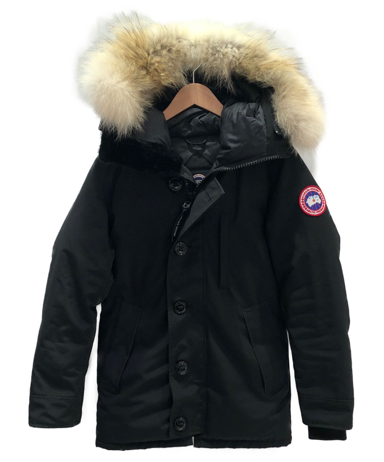 CANADA GOOSE (カナダグース) ダウンジャケット ブラック サイズ:2XS（メンズ） JASPER　ジャスパー