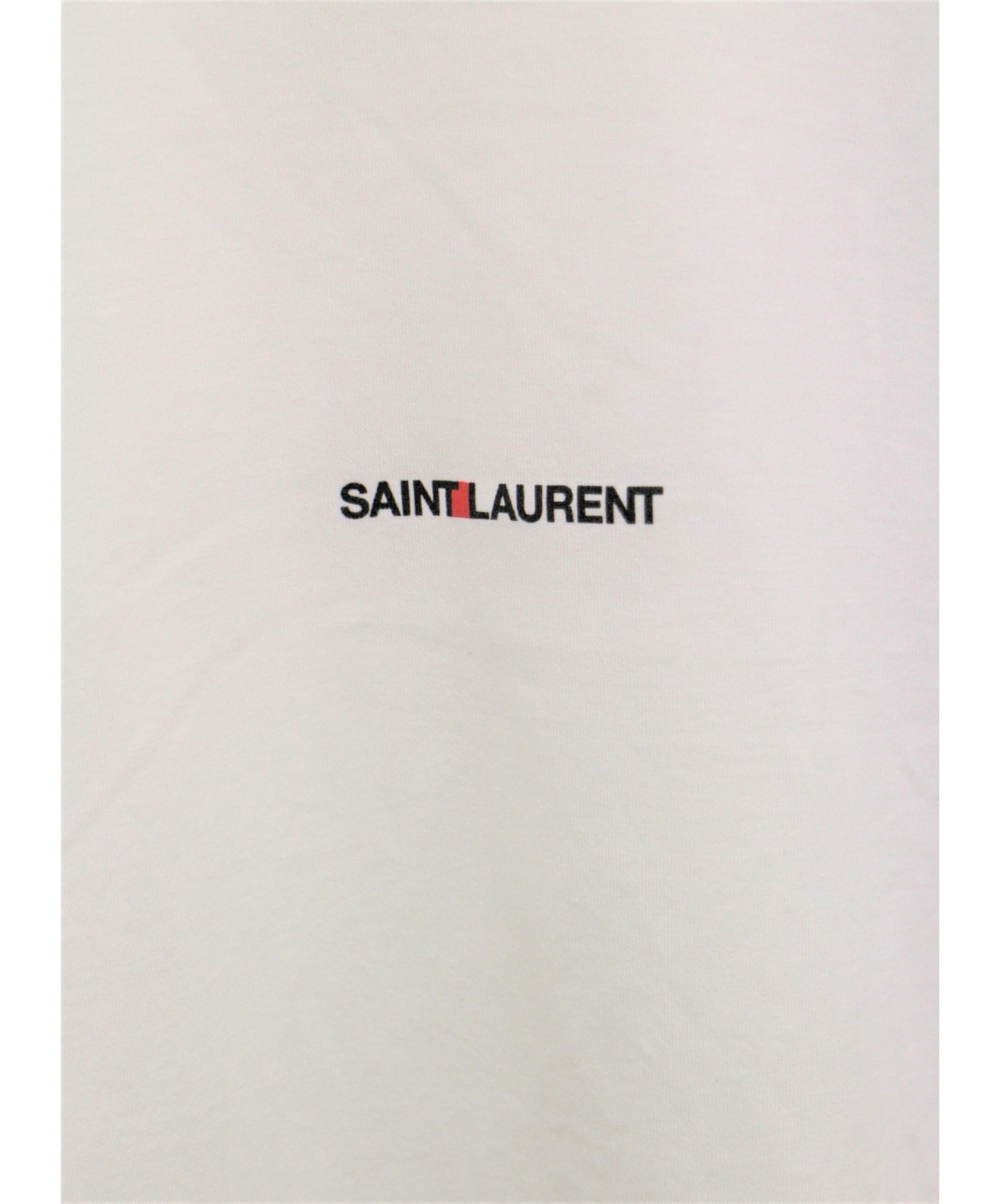 Saint Laurent Paris (サンローランパリ) ミニロゴTシャツ ホワイト サイズ:S