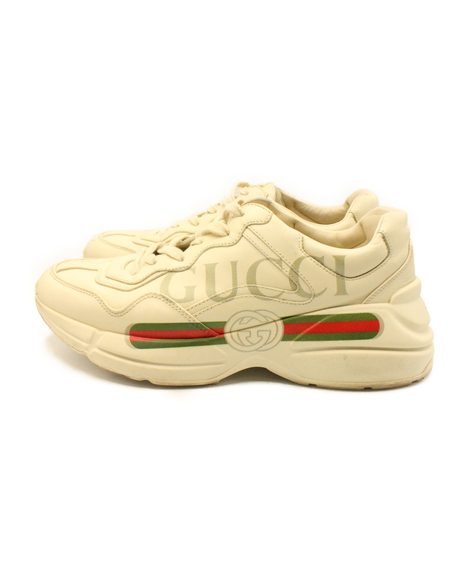 GUCCI (グッチ) RHYTON アイボリー サイズ:7.5