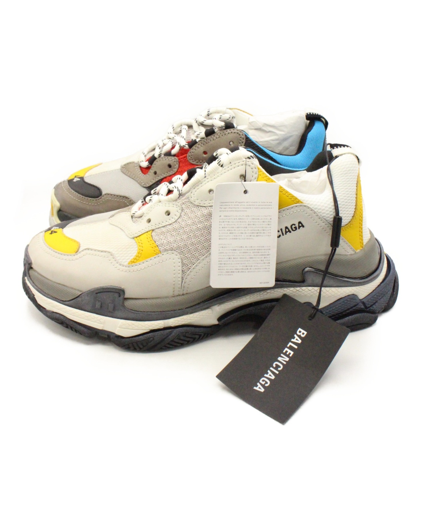 BALENCIAGA (バレンシアガ) TRIPLE S SPLIT マルチカラー サイズ:44 未使用品