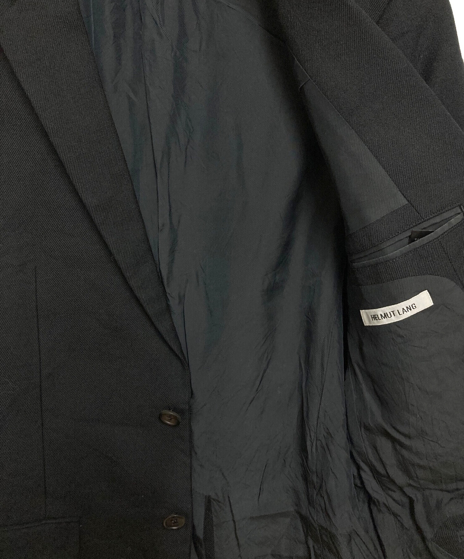 HELMUT LANG (ヘルムートラング) セットアップスーツ ブラック サイズ:Mサイズ