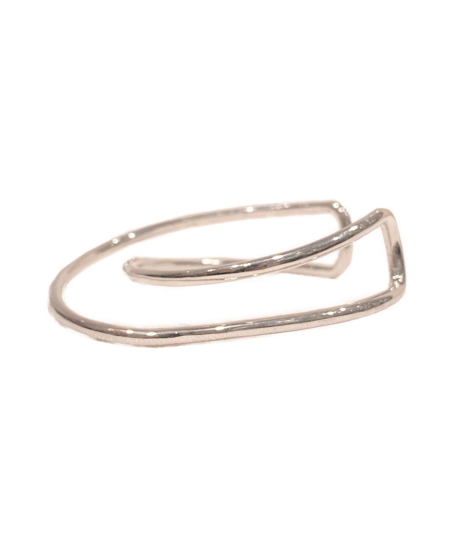 中古・古着通販】CHIEKO+ (チエコプラス) loop bangle † silver サイズ