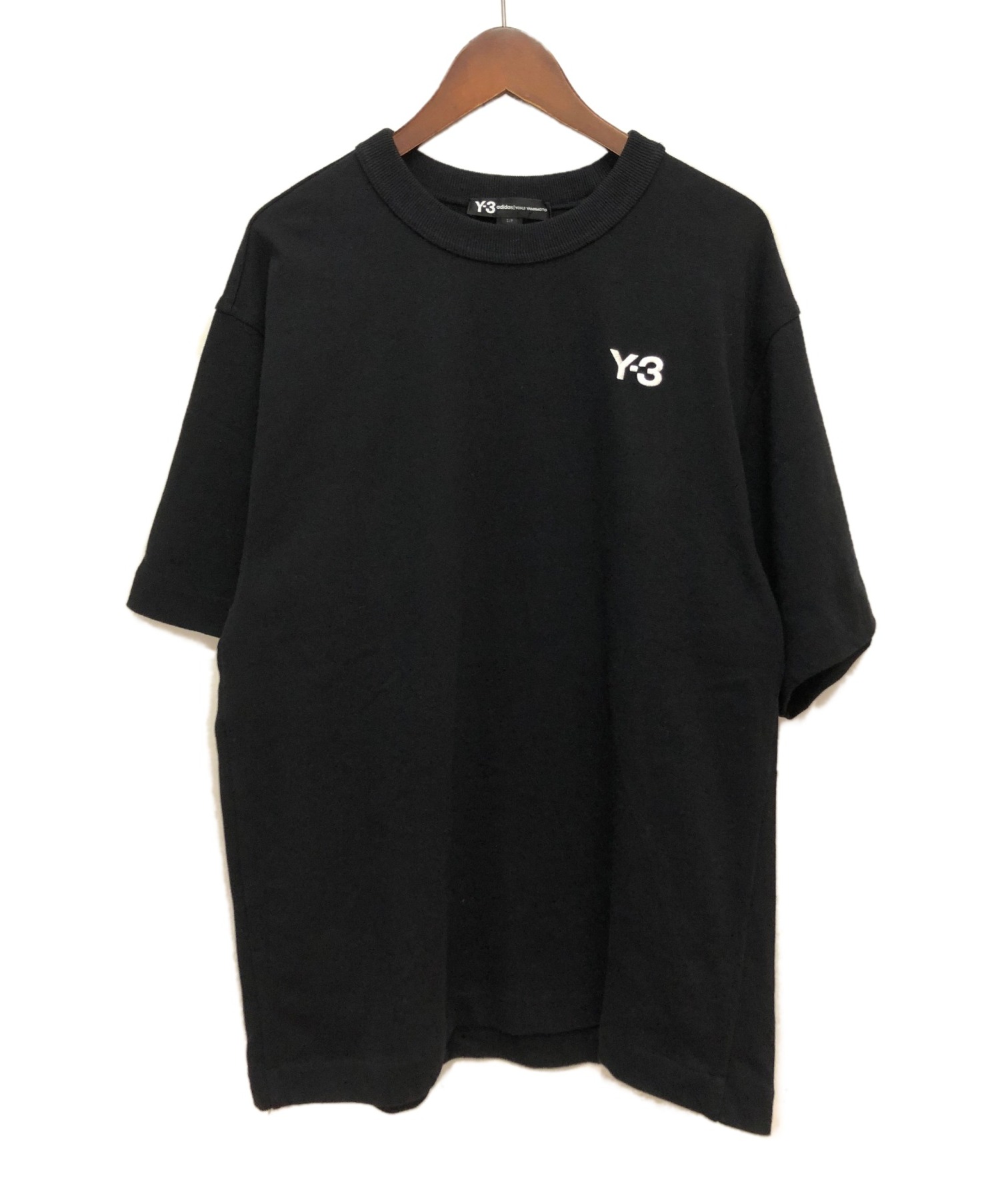 Y-3 (ワイスリー) 20SS オーバーサイズヘビーウェイトTシャツ ブラック サイズ:S