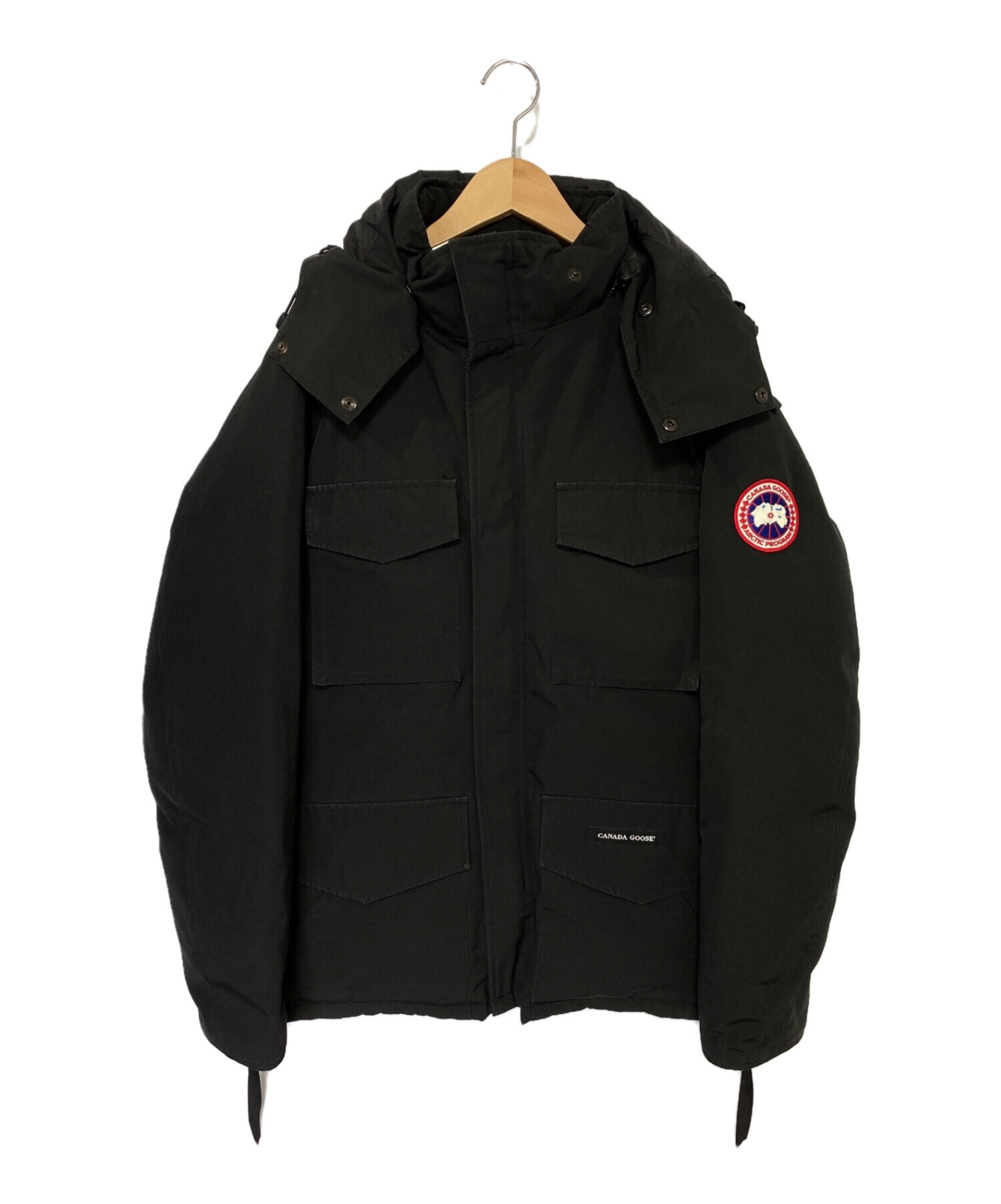 中古・古着通販】CANADA GOOSE (カナダグース) KAMLOOPS ブラック サイズ:Ｍ｜ブランド・古着通販 トレファク公式【TREFAC  FASHION】スマホサイト