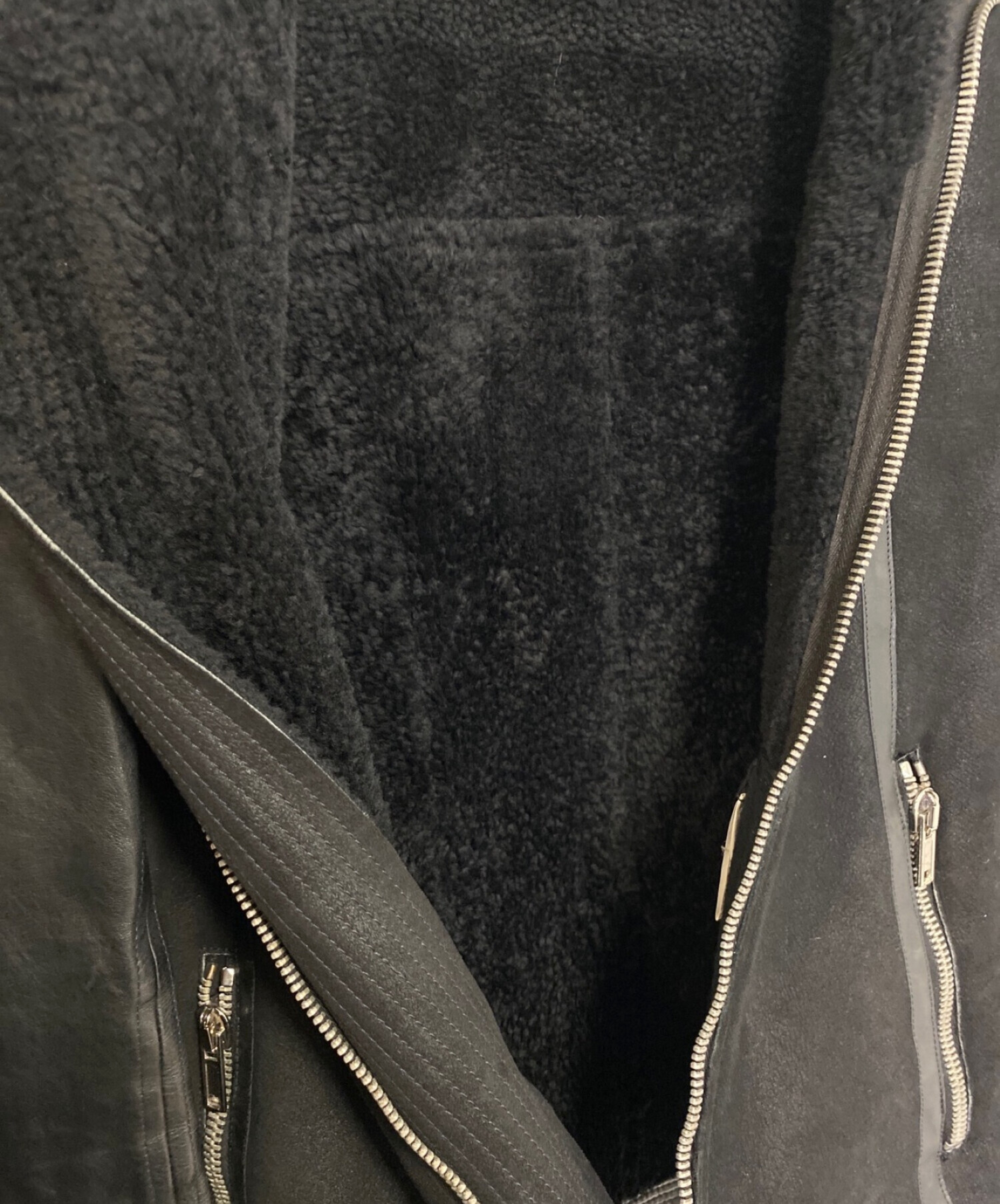 中古・古着通販】RICK OWENS (リックオウエンス) ムートンジャケット