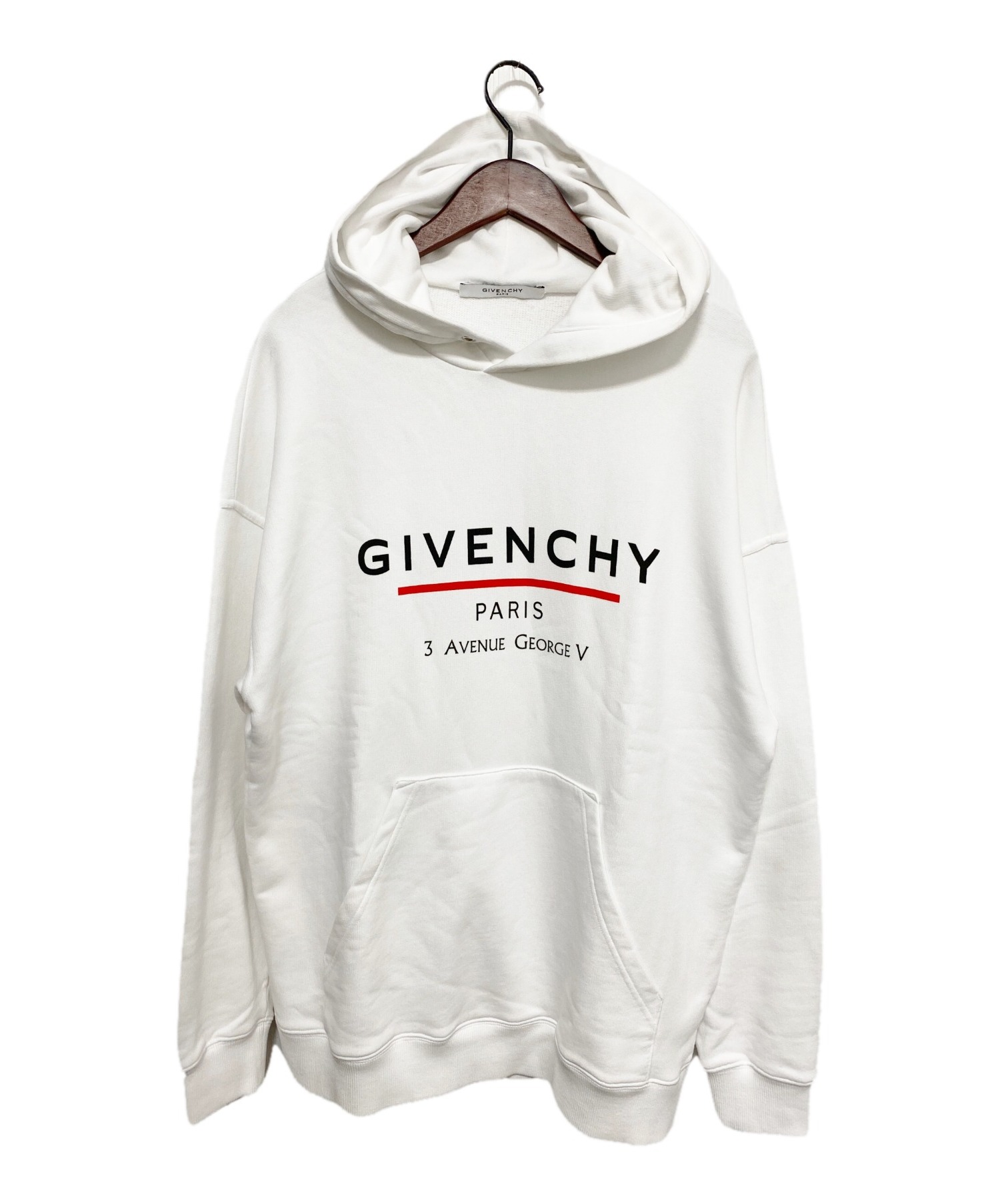 GIVENCHY (ジバンシィ) パーカー ホワイト サイズ:S