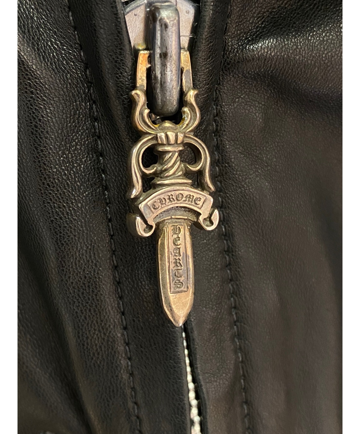 中古・古着通販】CHROME HEARTS (クロムハーツ) JJ DEANライダース