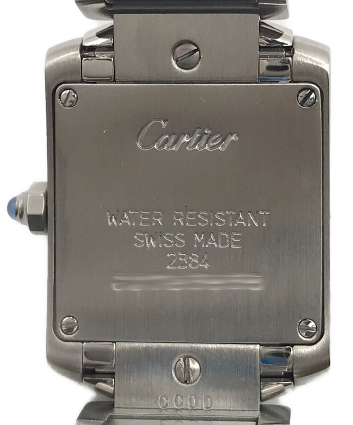 中古・古着通販】Cartier (カルティエ) タンクフランセーズSM ホワイト