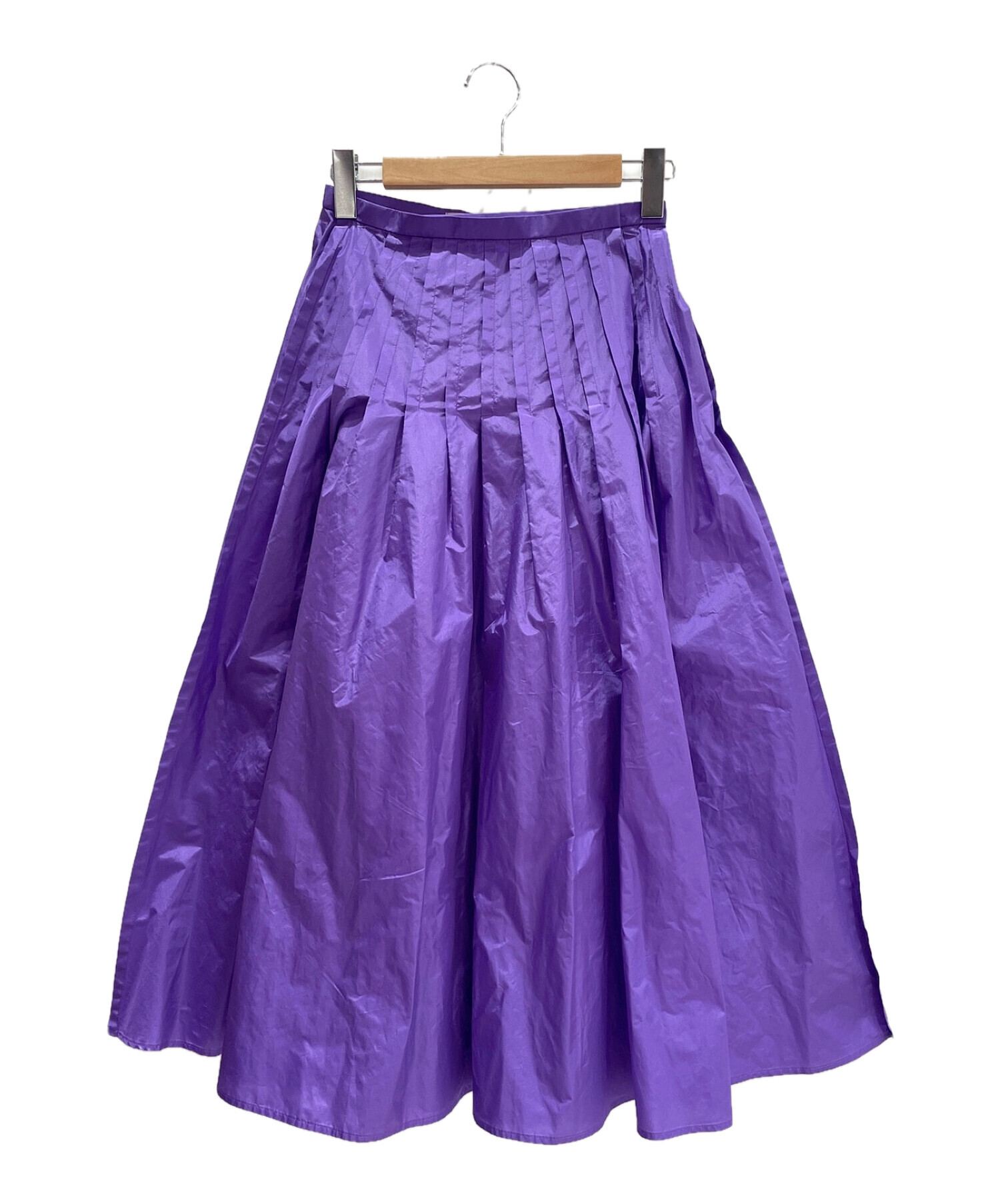 BLAMINK (ブラミンク) ギャザースカート パープル サイズ:36
