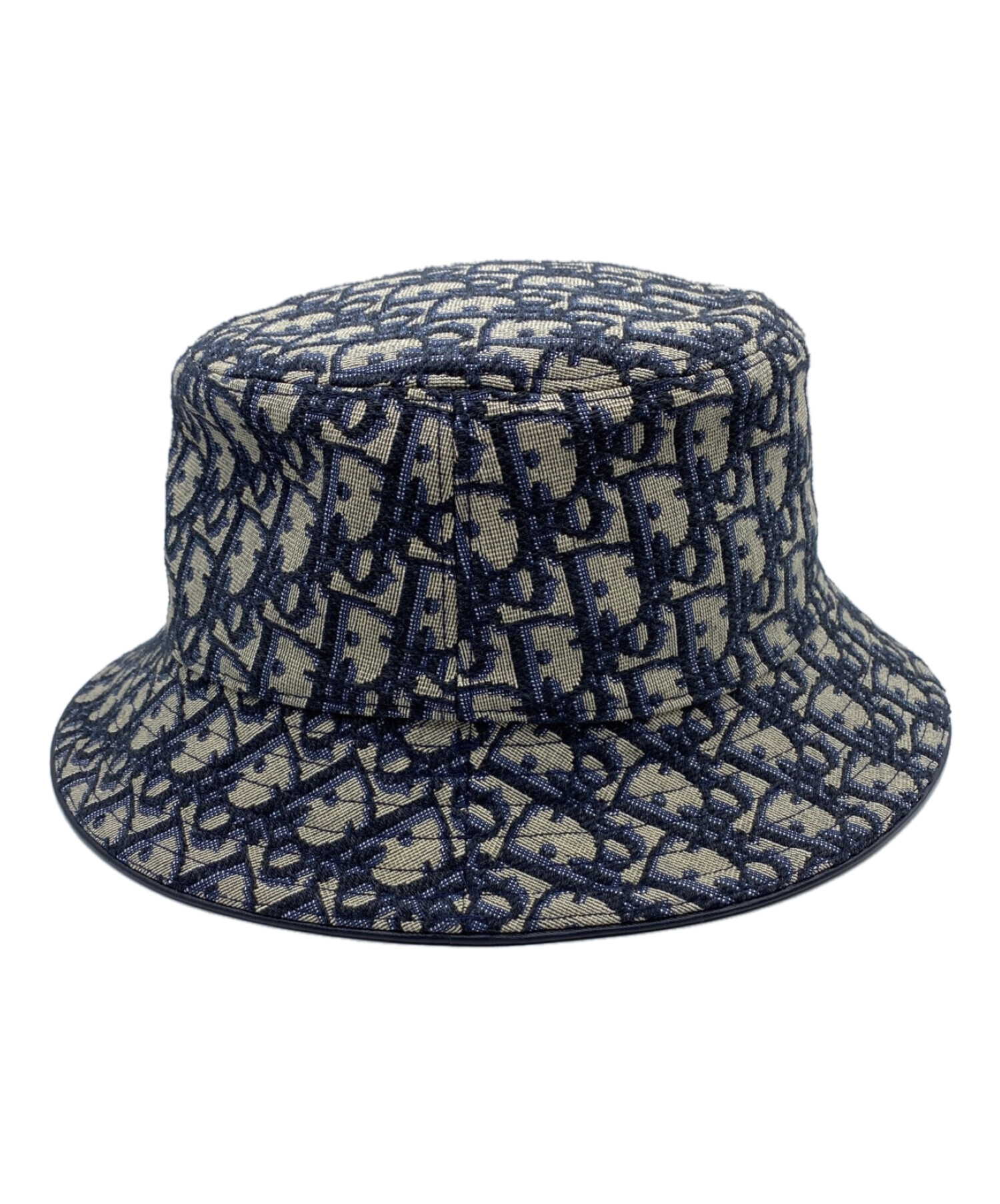 中古・古着通販】Dior (ディオール) Dior Oblique Bucket Hat ネイビー