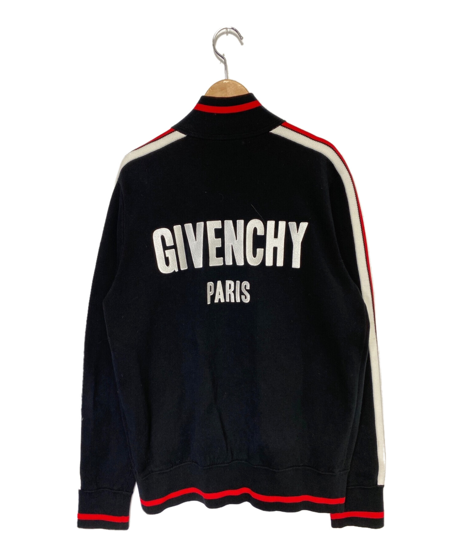 GIVENCHY (ジバンシィ) コットンニットボンバージャケット ブラック サイズ:Ｍ