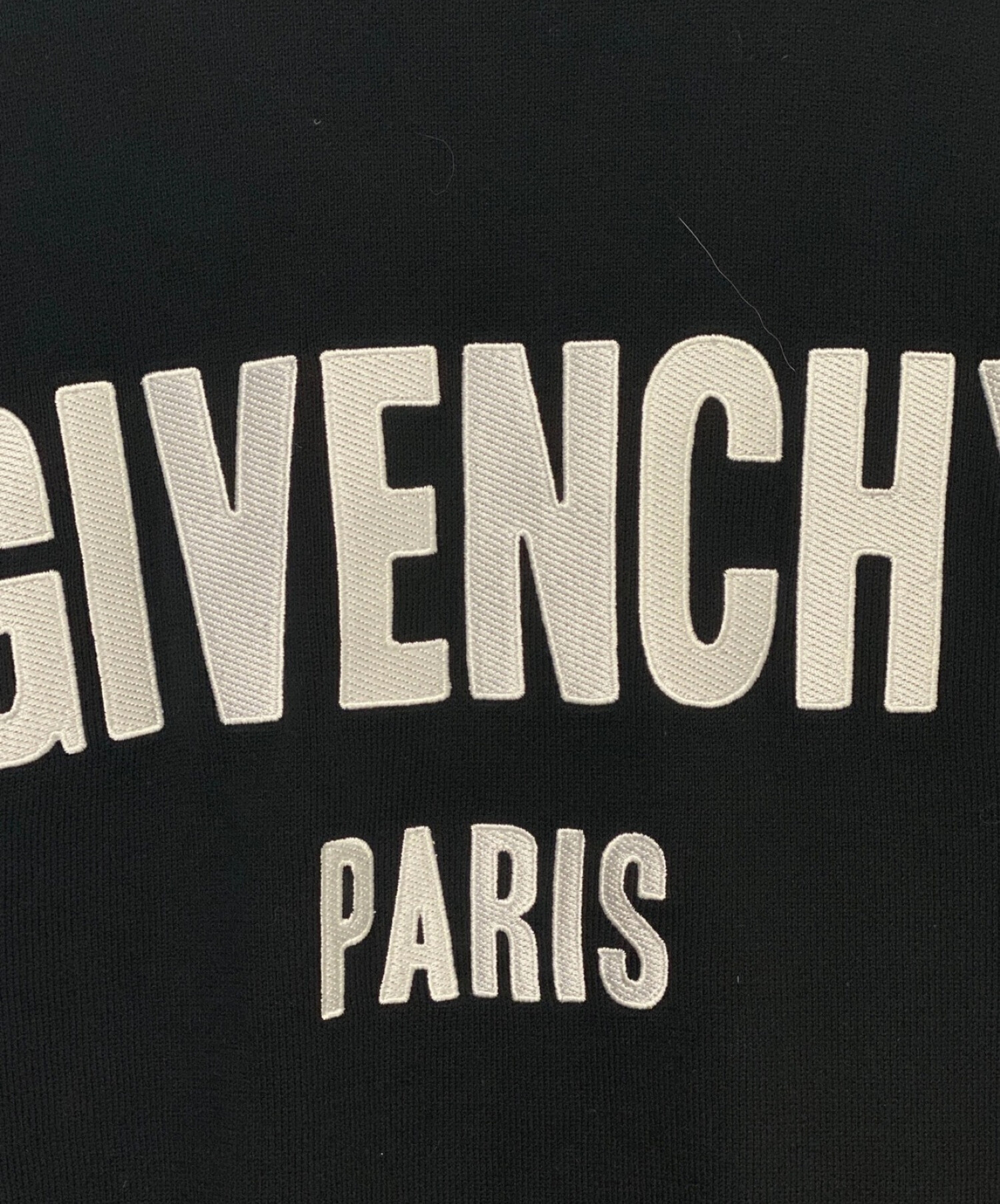 GIVENCHY (ジバンシィ) コットンニットボンバージャケット ブラック サイズ:Ｍ