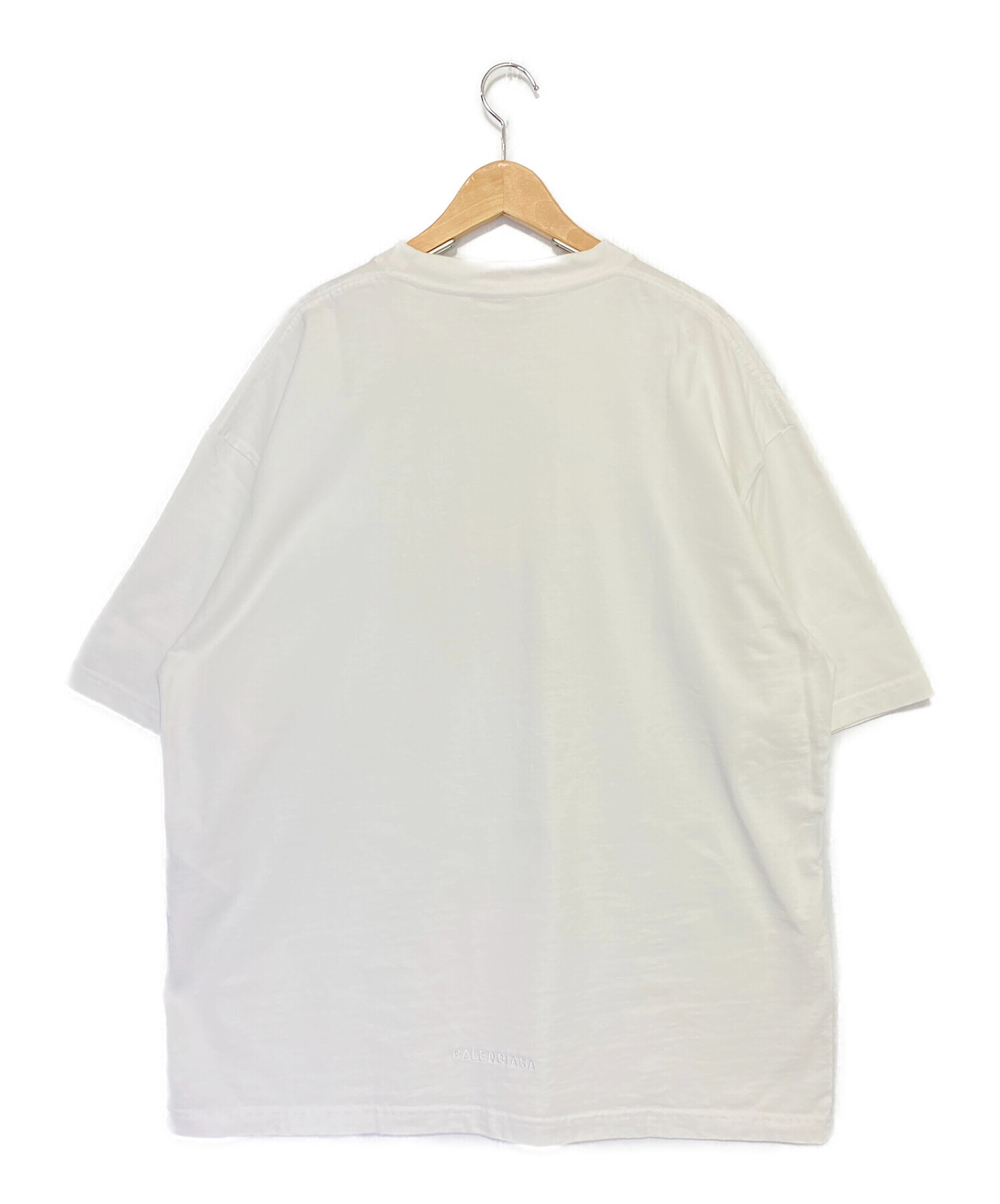 BALENCIAGA (バレンシアガ) Hulk 2021 MARVEL Medium フィット Tシャツ ホワイト サイズ:XXL