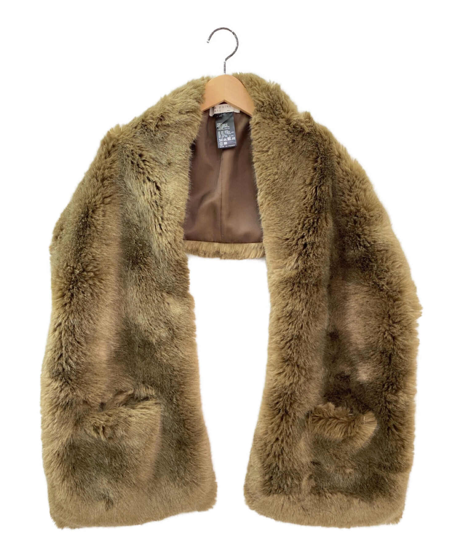 A POINT etc. Fake Fur Cape | tradexautomotive.com