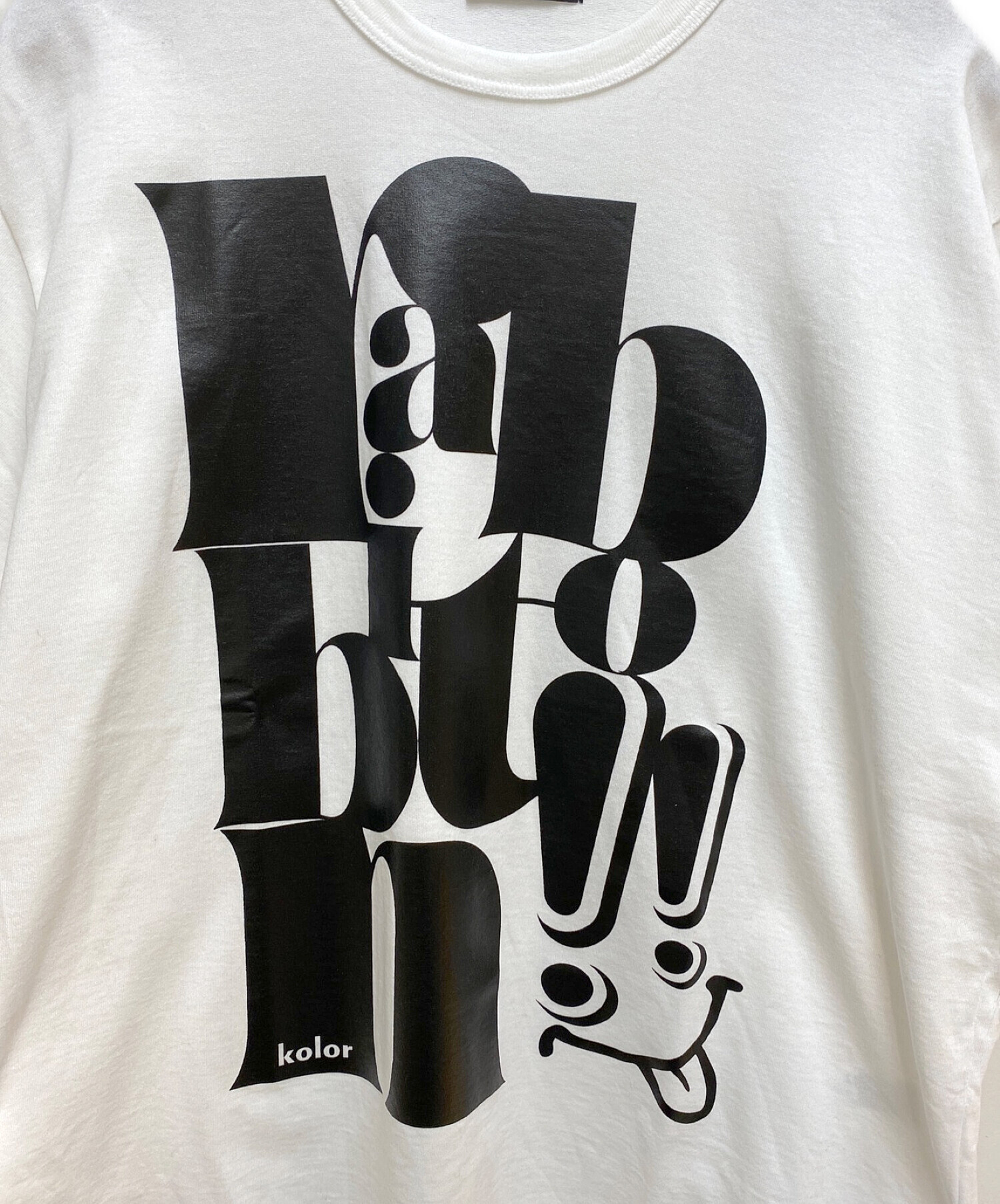 Tシャツ/カットソー(半袖/袖なし)kolor 21ss Tシャツ サイズ2 - T ...