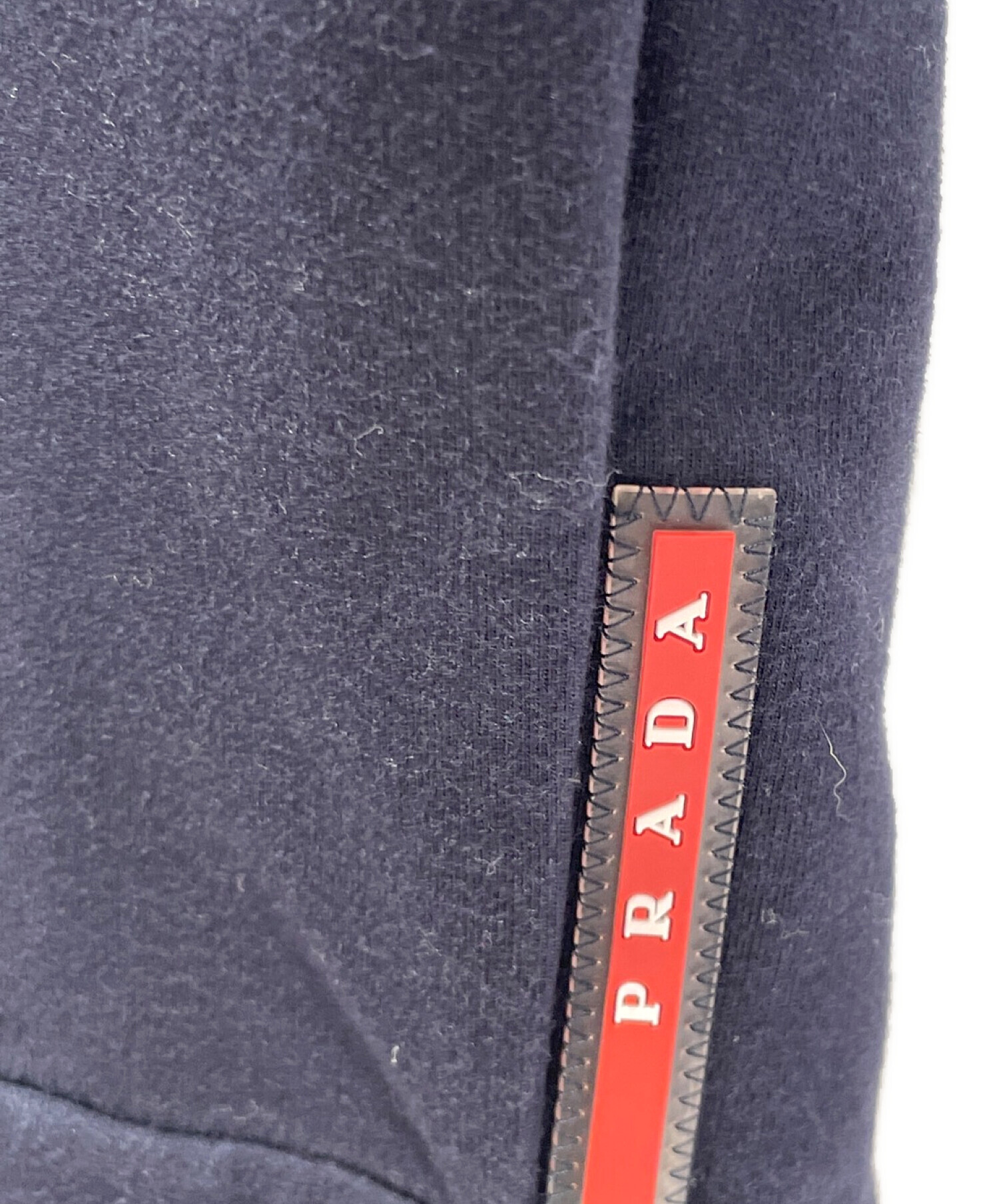 中古・古着通販】PRADA (プラダ) ジップパーカー ネイビー サイズ:M