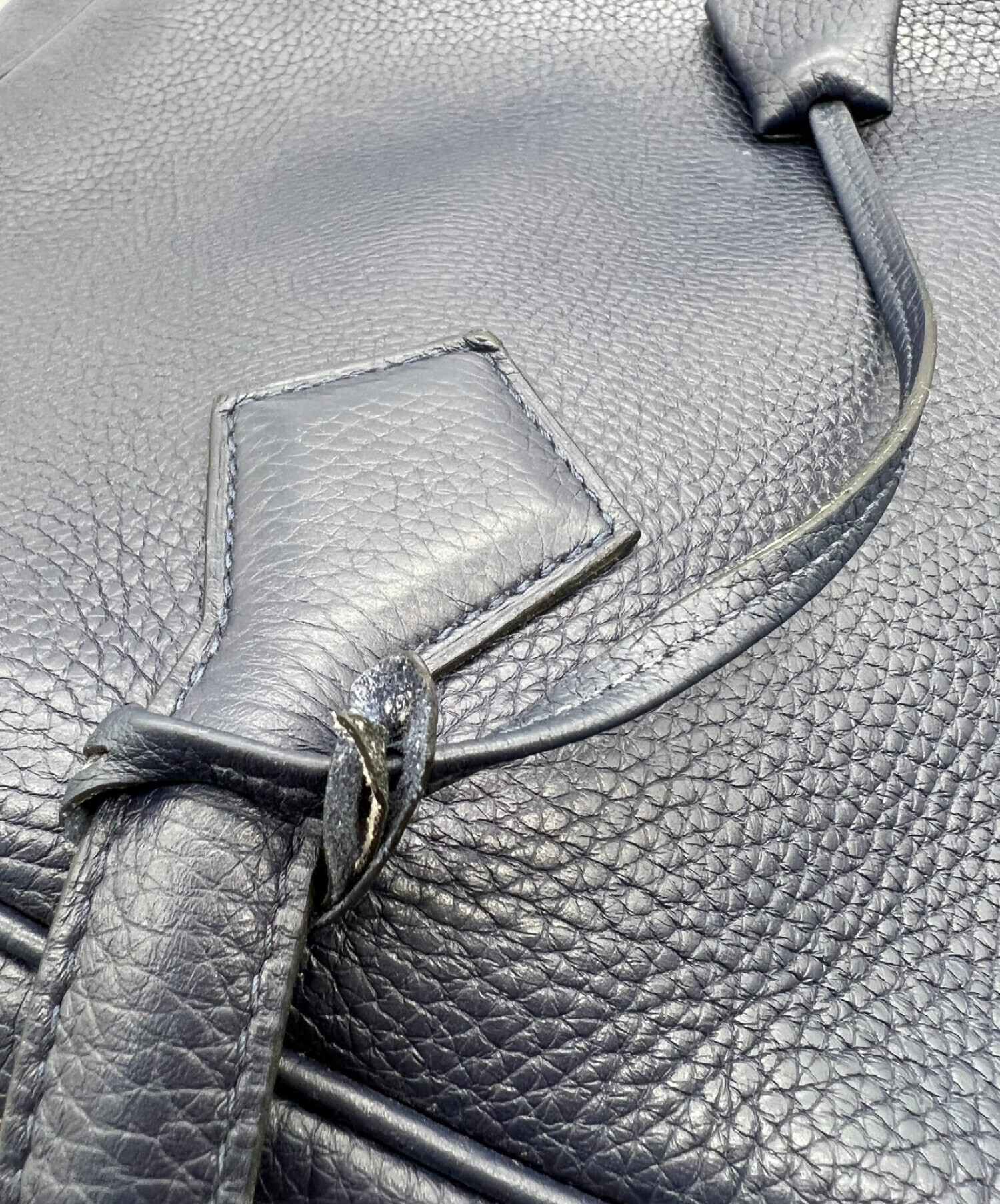 中古・古着通販】HERMES (エルメス) ヴィクトリア40 ネイビー サイズ