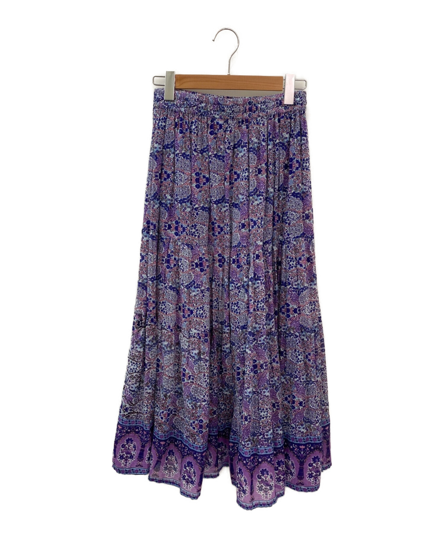 BLUE BOHEME/ブルーボヘム】Cotton Tiered Skirt-