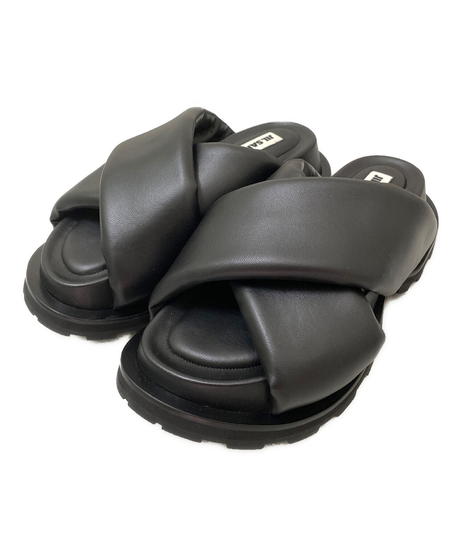 cushion sandal shoes 黒 ジルサンダー マルジェラ 23cm