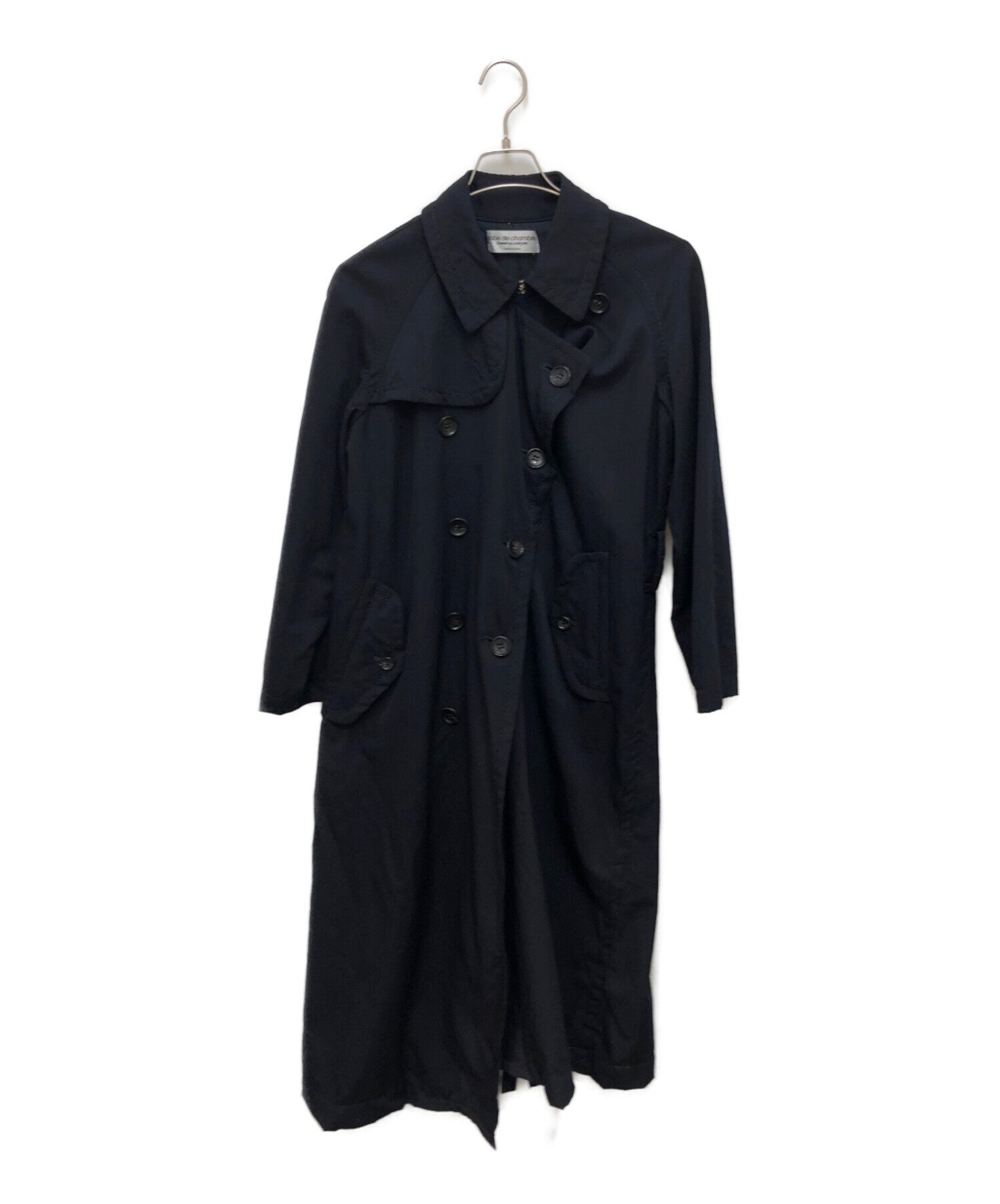 ROBE DE CHAMBRE COMME DES GARCONS (ローブドシャンブル コムデギャルソン) トレンチコート ネイビー サイズ:-