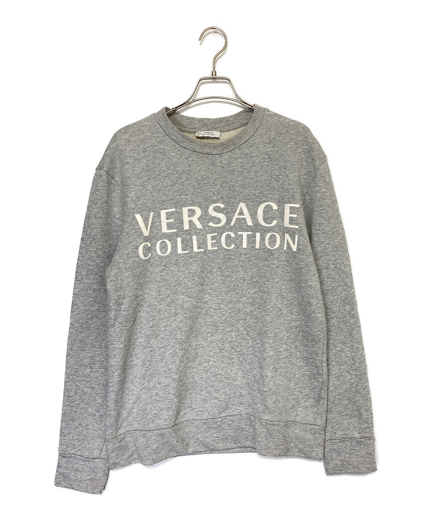 VERSACE COLLECTION (ヴェルサーチ コレクション) スウェット グレー サイズ:S