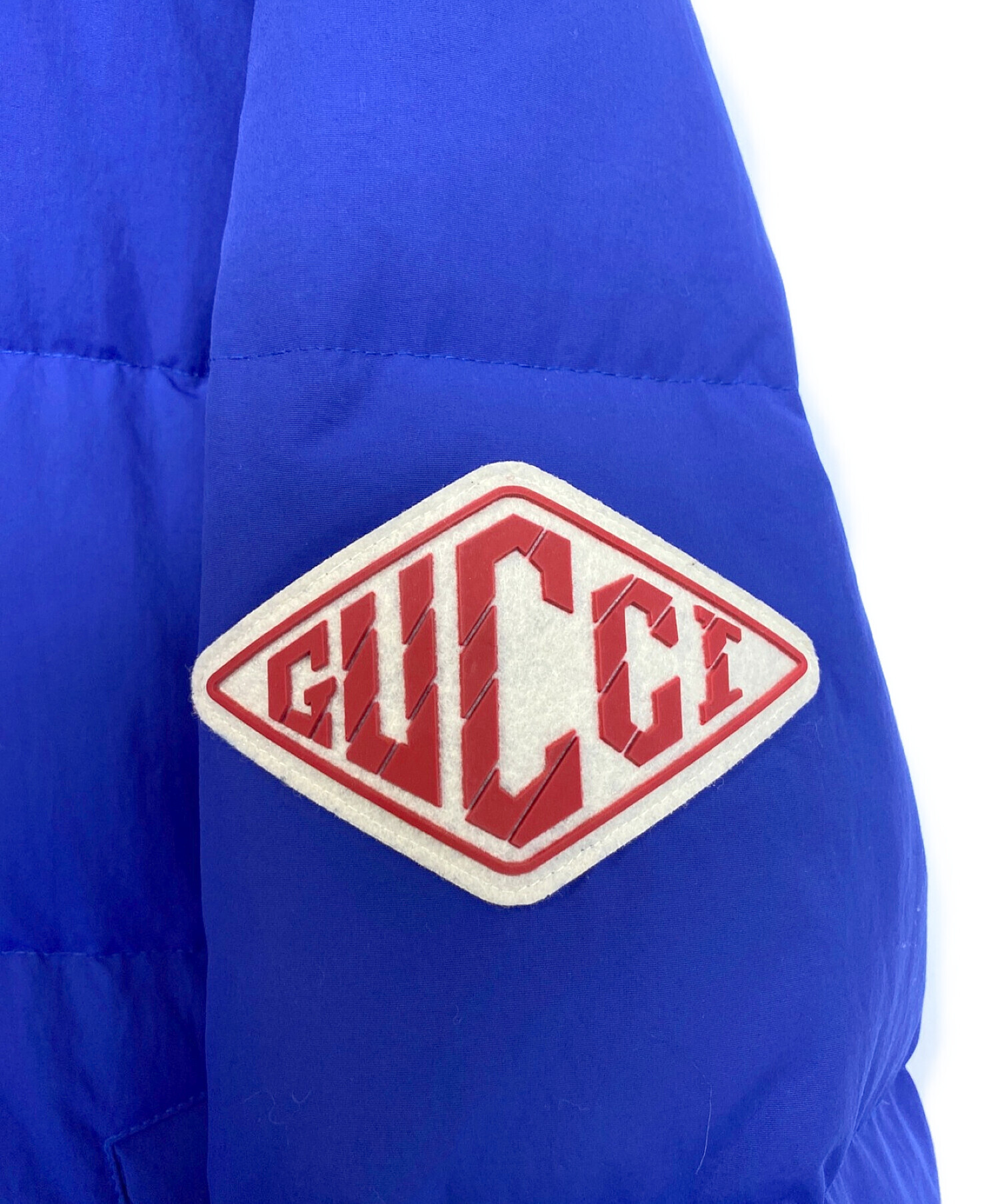 中古・古着通販】GUCCI (グッチ) GAME PUFFER COAT ブルー サイズ:50