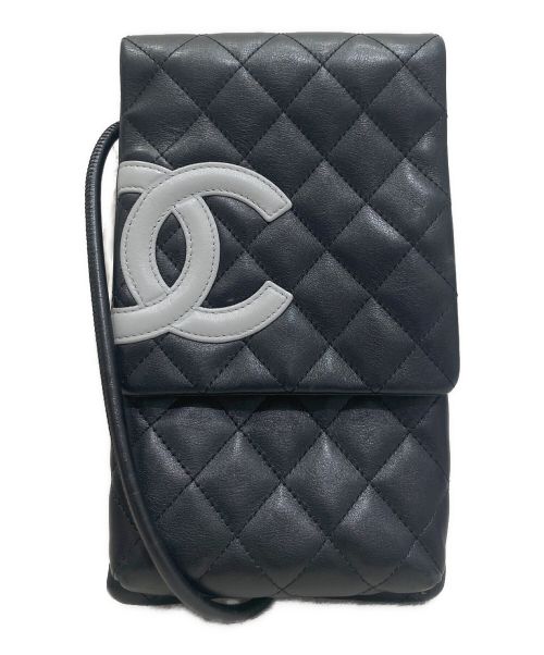 中古・古着通販】CHANEL (シャネル) カンボンミニショルダーバッグ