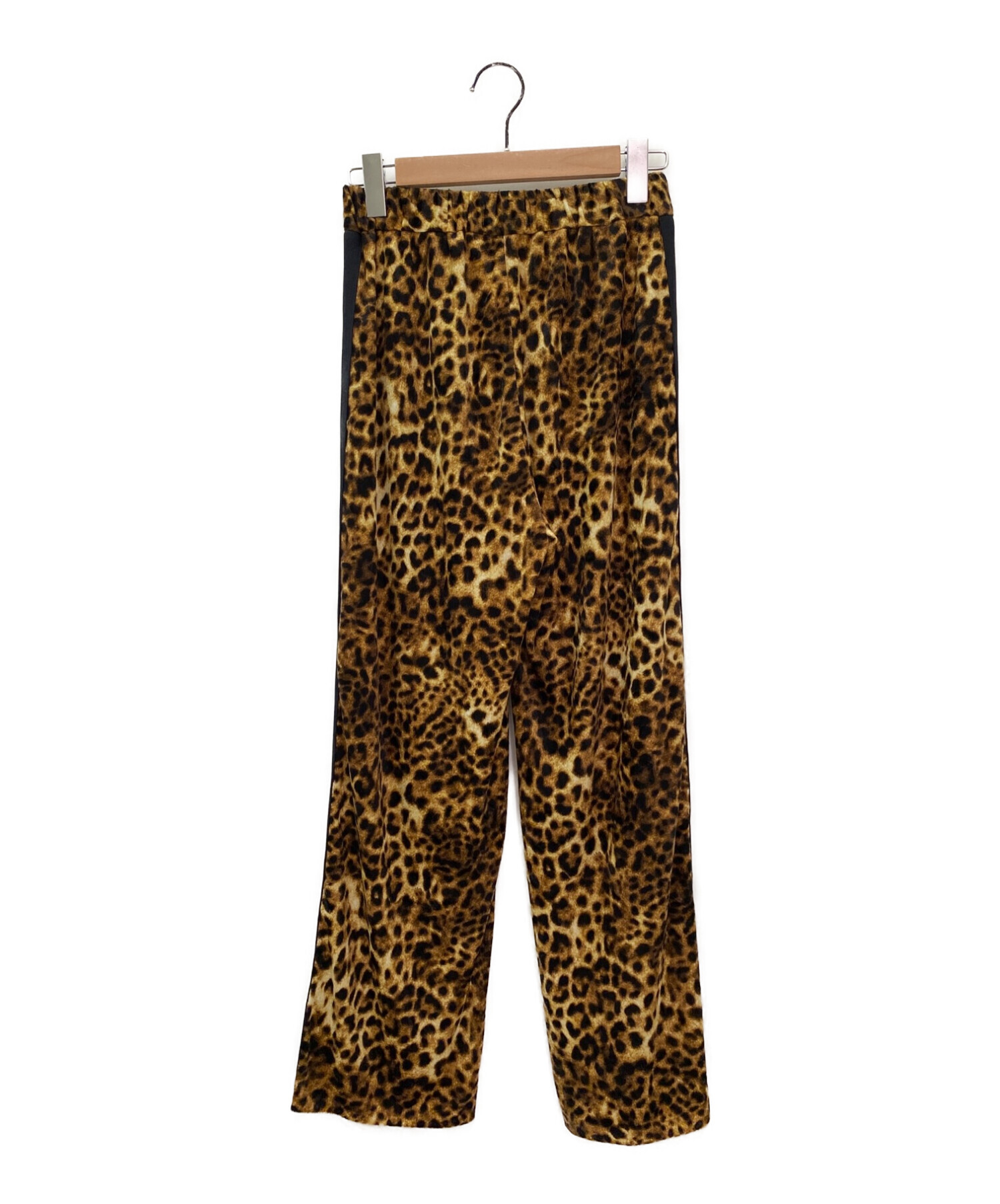 L'appartement (アパルトモン) Leopard Side Line Pants サイズ:34