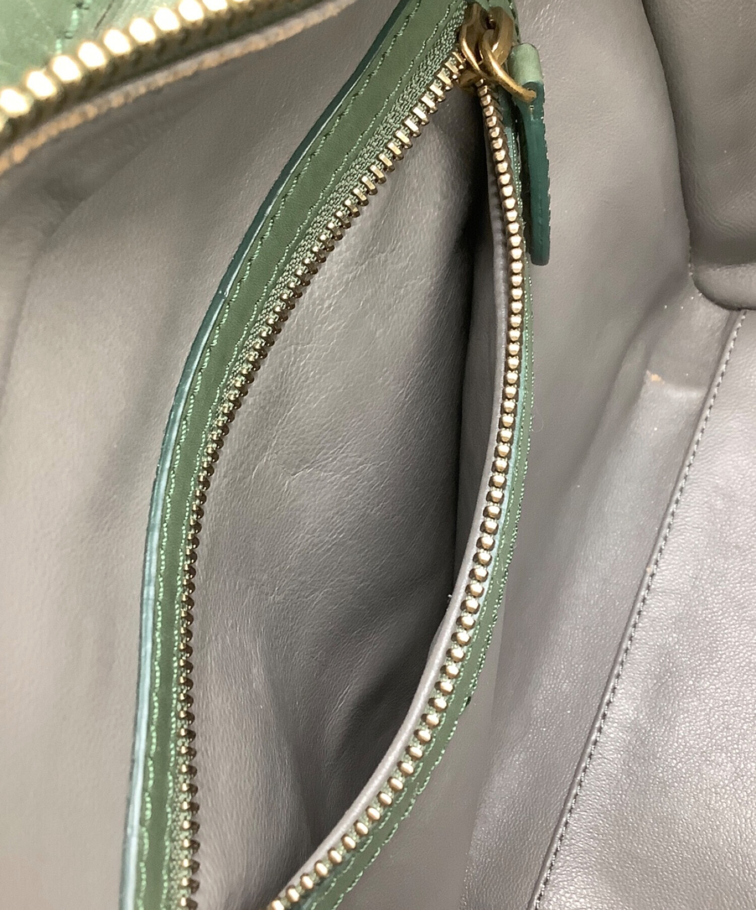 中古・古着通販】CELINE (セリーヌ) ラゲージマイクロ グリーン