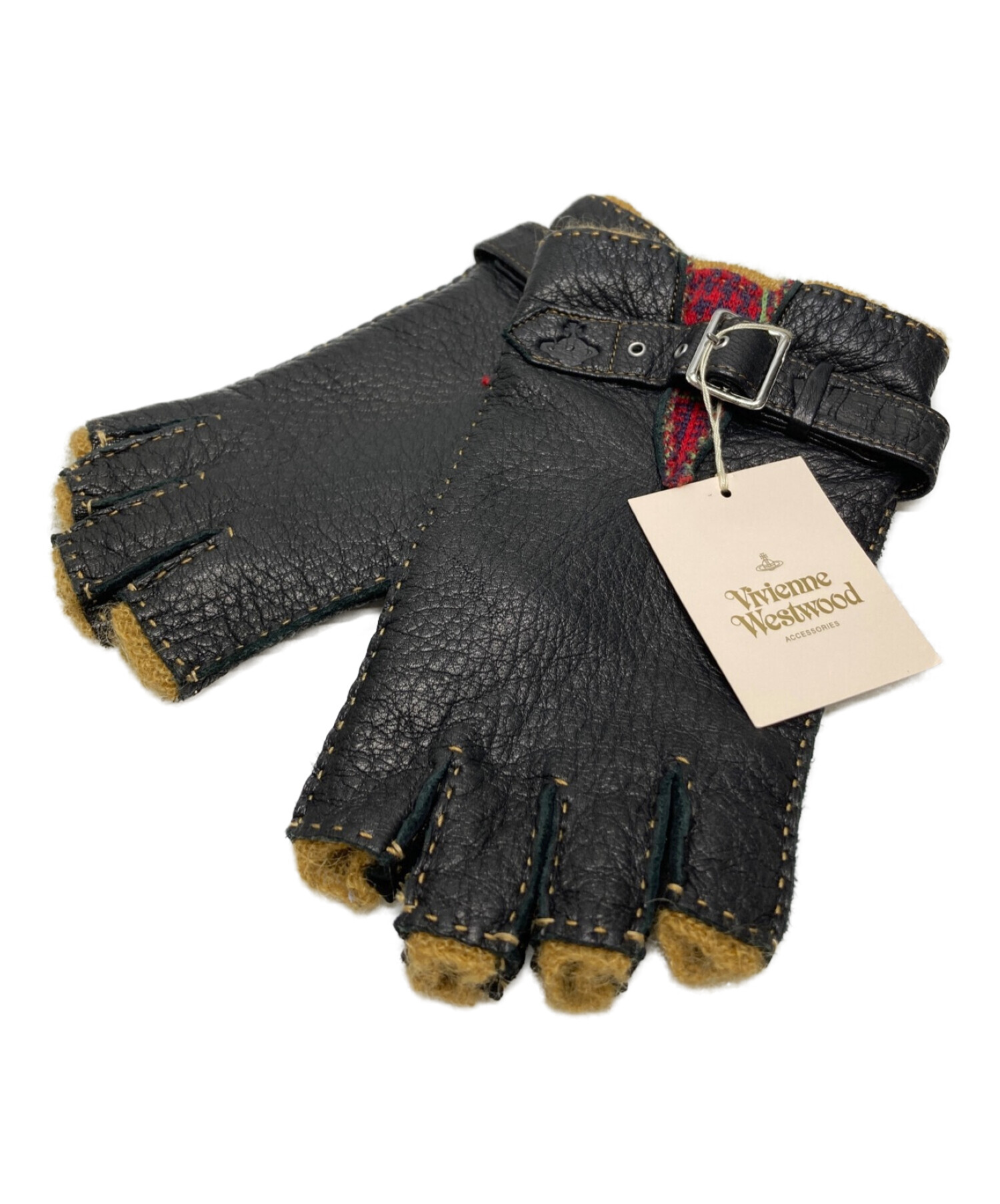 ヴィヴィアンウエストウッド 本革手袋 Vivienne Westwood - 手袋