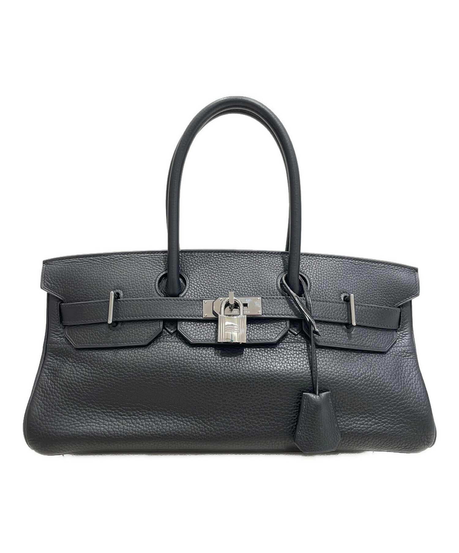 中古・古着通販】HERMES (エルメス) ショルダーバーキン42 ブラック