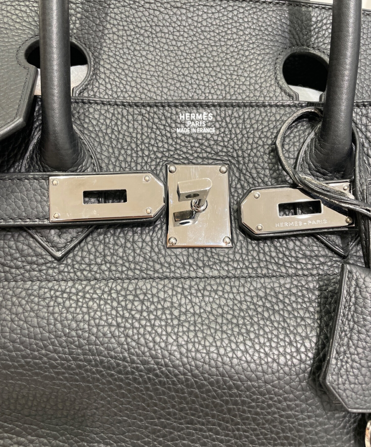 中古・古着通販】HERMES (エルメス) ショルダーバーキン42 ブラック