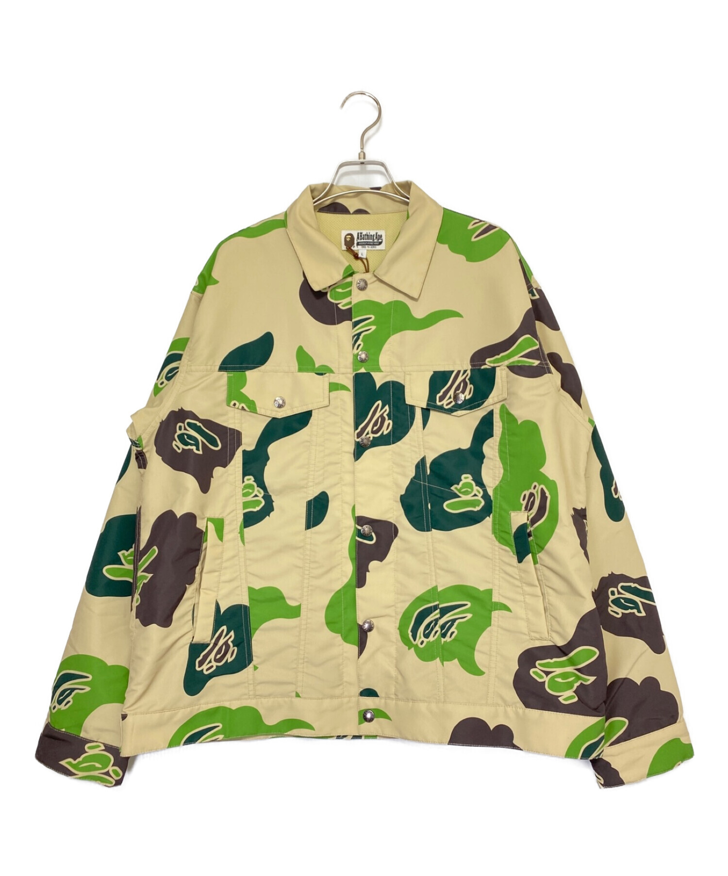 A BATHING APE (ア ベイシング エイプ) ナイロンブルゾン サイズ:L 未使用品