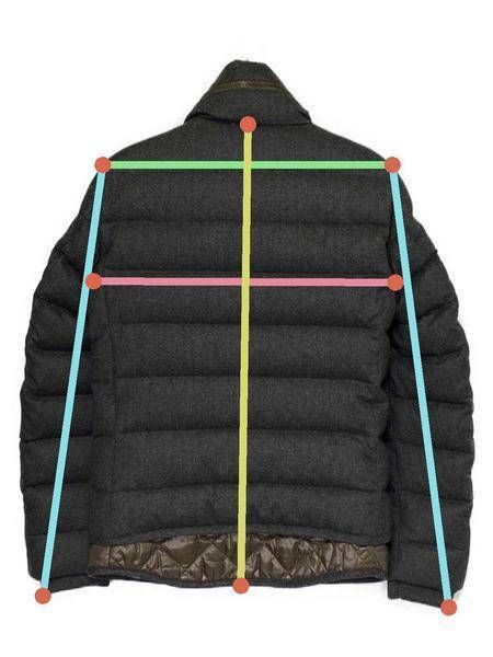 中古・古着通販】MONCLER (モンクレール) TIERCE GIUBBOTTO グレー 