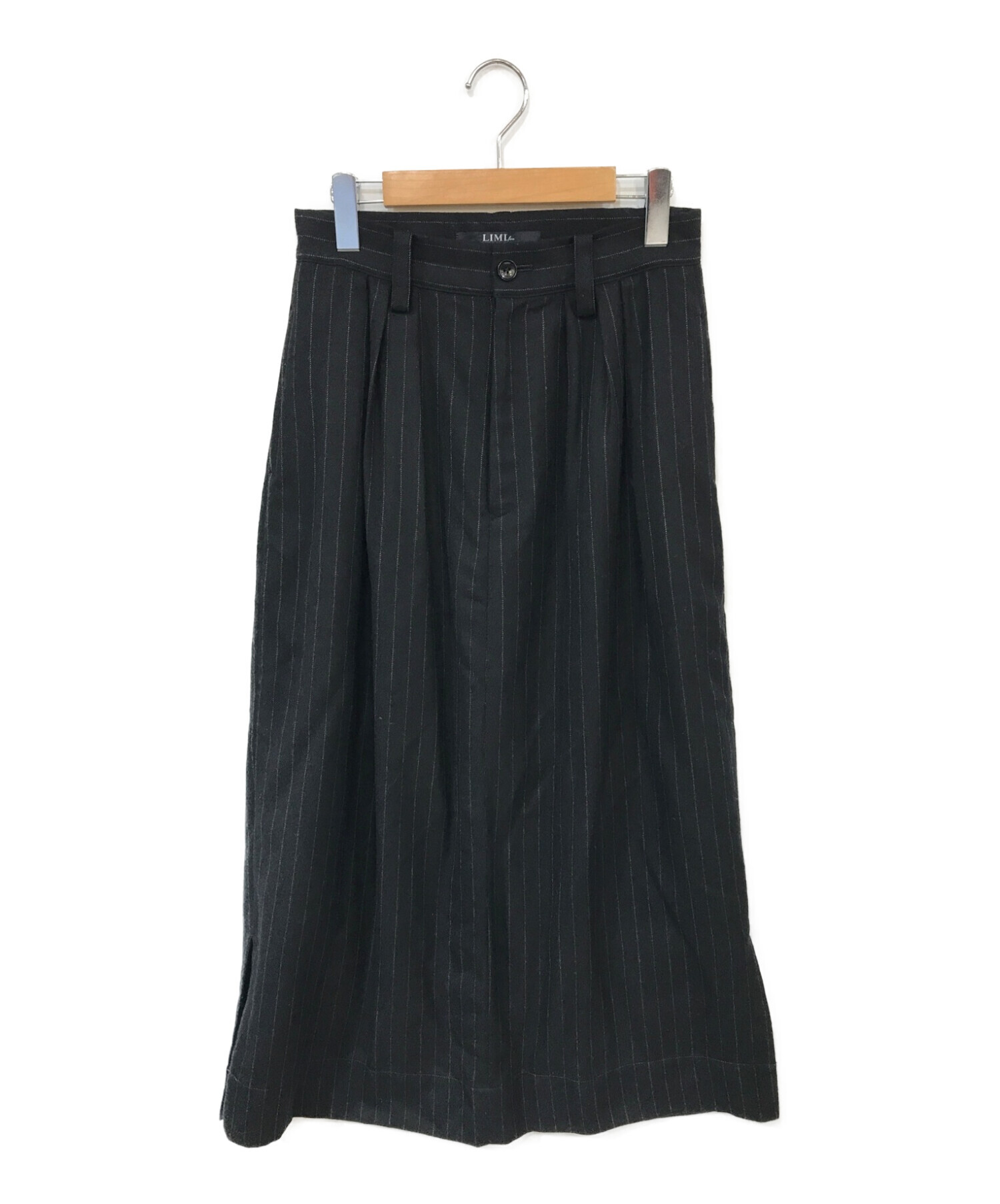 LIMI feu (リミフゥ) ロングスカート ブラック サイズ:S