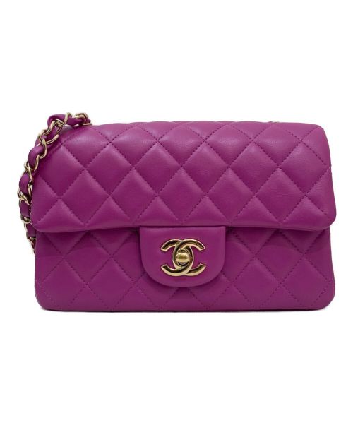 中古・古着通販】CHANEL (シャネル) ミニマトラッセ パープル サイズ ...