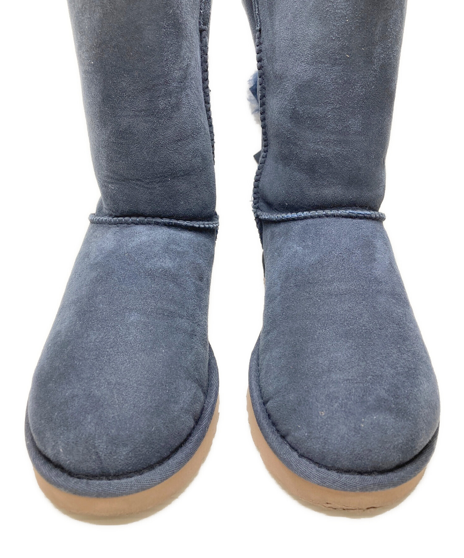 公式オンラインストア UGGムートンブーツネイビー24cm - 靴