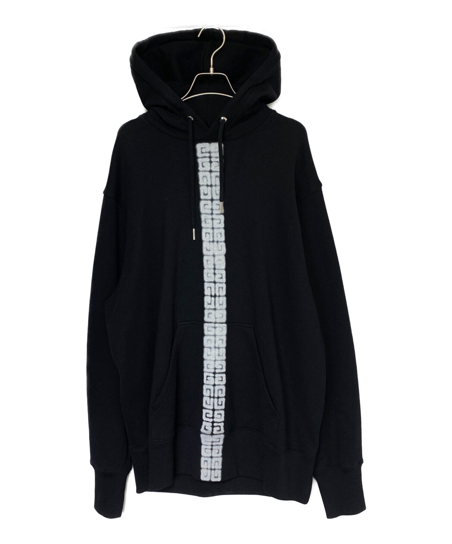 GIVENCHY Hoodie with tag effect 4G webbing L