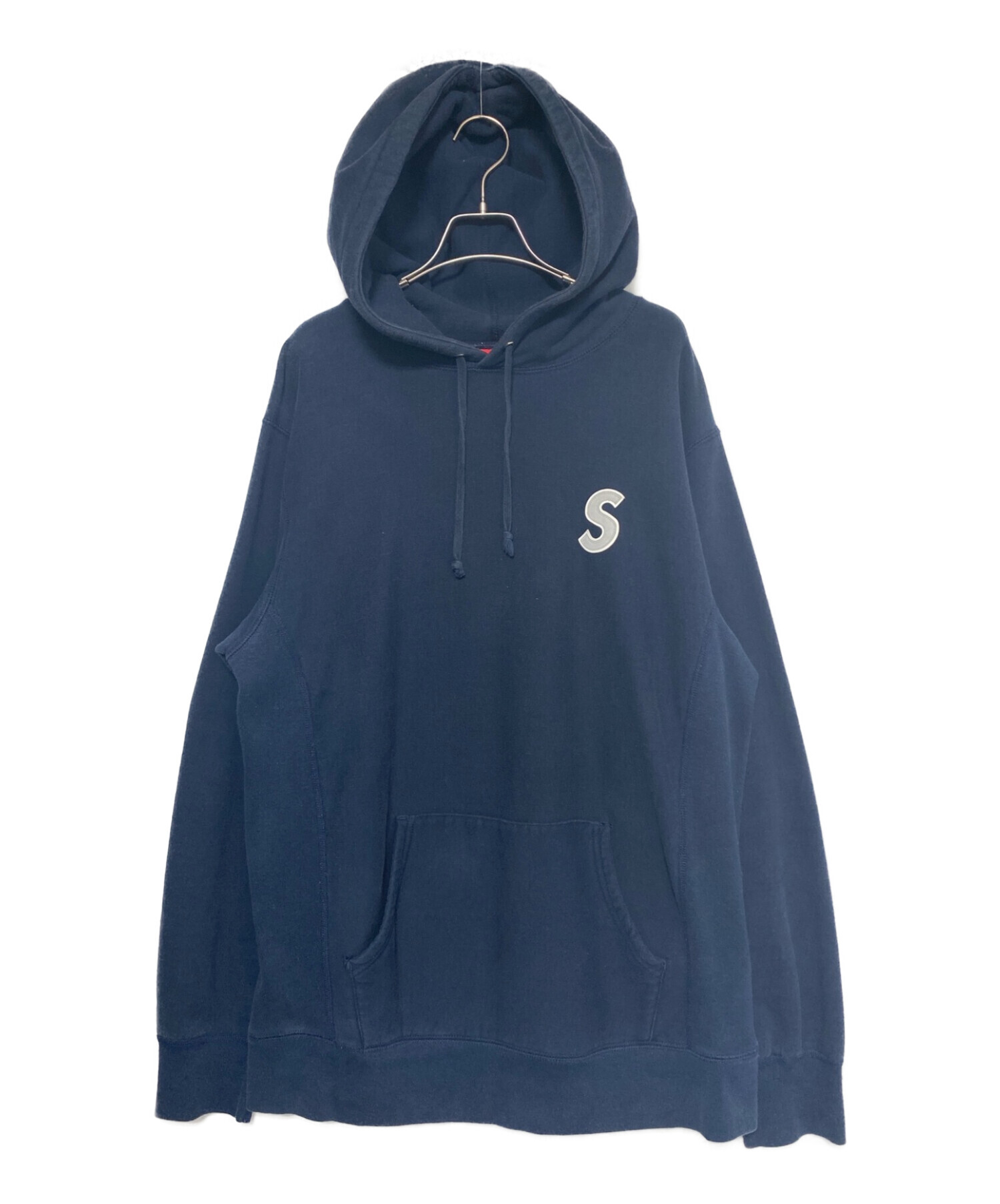 BlackサイズSupreme S Logo Hooded Fleece Jacket L
